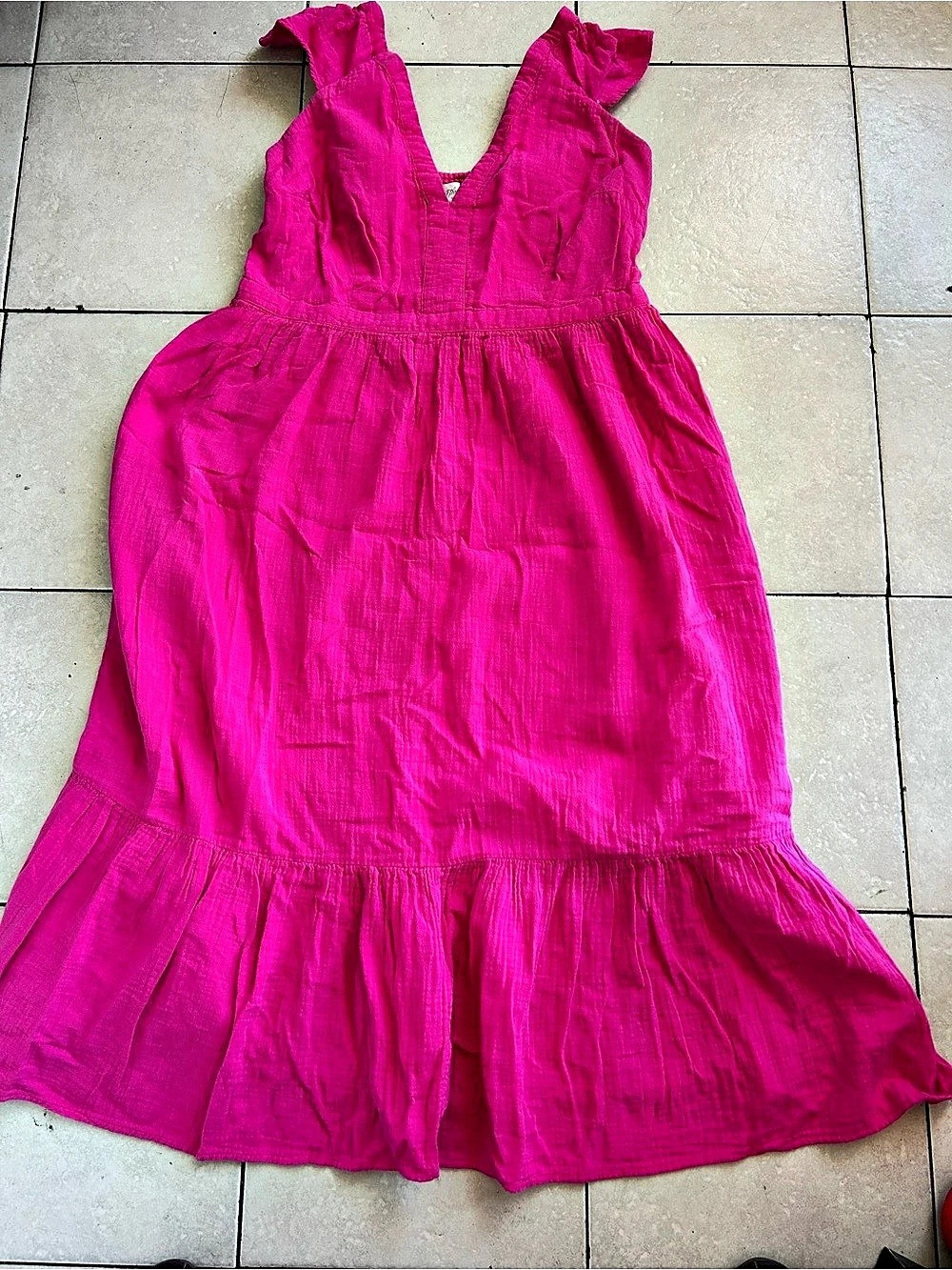 Universal Threads Pink Maxi Dress Size XL Like New